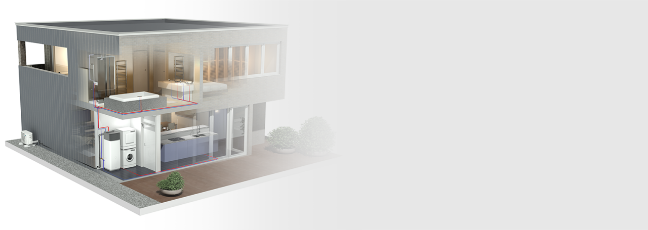 تركيب الوحدات المجزأة